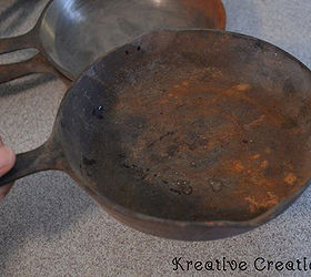 how to clean and season a cast iron skillet, cleaning tips, how to