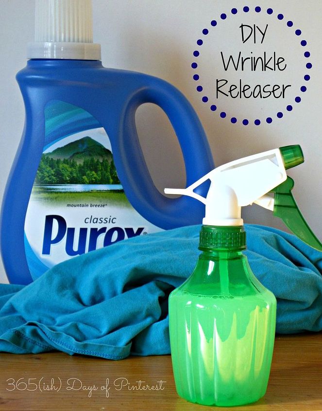 diy wrinkle releaser, cleaning tips, how to, laundry rooms