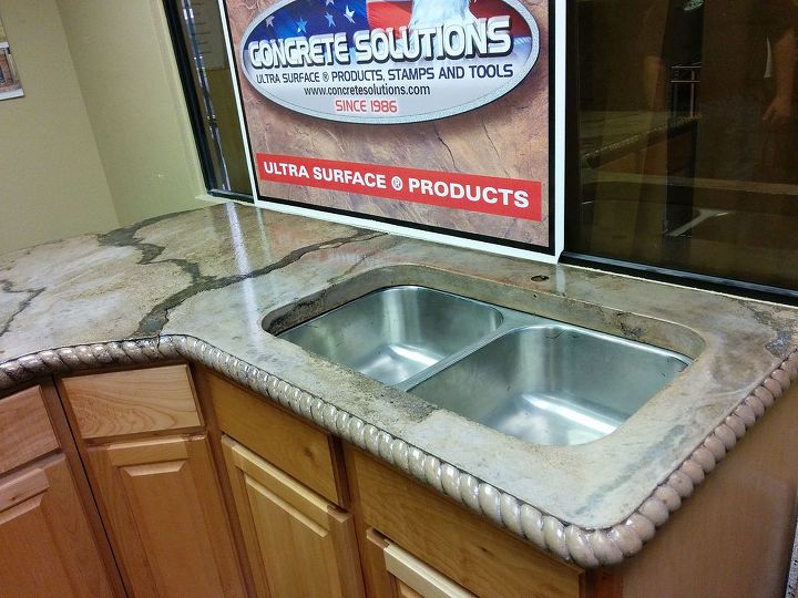 amazing diy concrete countertops, concrete masonry, concrete countertops, countertops, diy, how to, kitchen design, kitchen island
