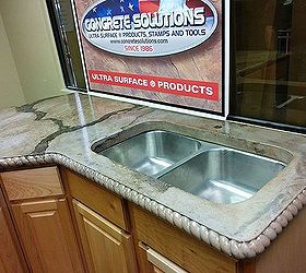 amazing diy concrete countertops yes you can make this too
