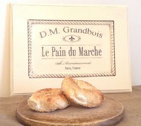 french bread maker sign, chalk paint, crafts, how to, kitchen cabinets, repurposing upcycling