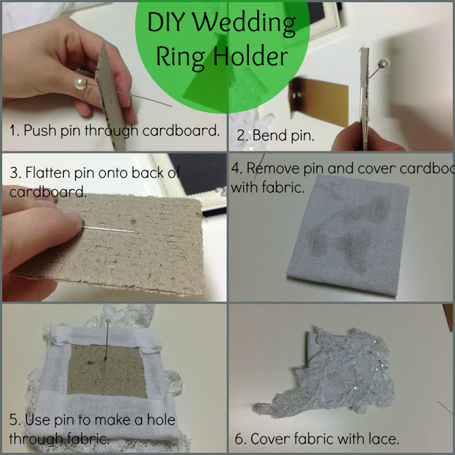 framed wedding ring holder tutorial, crafts, how to, organizing