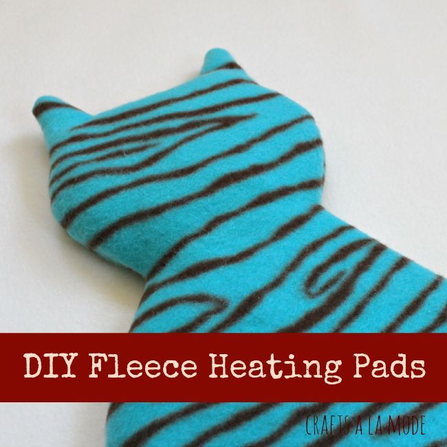 diy fleece heating pads, crafts, how to