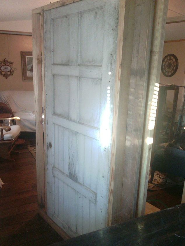 Diy Cabinet Pantry From Old Doors And Windoors Hometalk