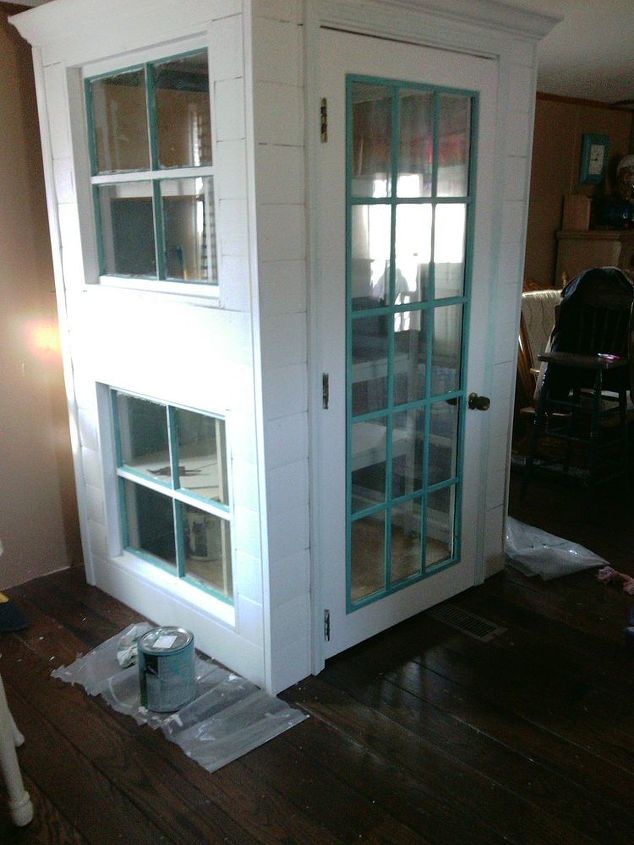 DIY Cabinet Pantry from Old Doors and Windoors Hometalk DIY Cabinet Pantry from Old Doors and Windoors Hometalk