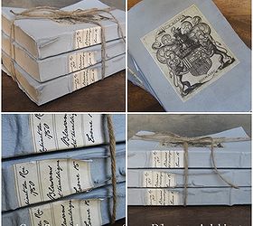 how to make your own vintage book bundle, crafts, repurposing upcycling