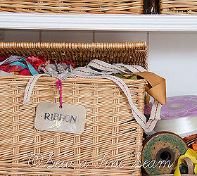 ribbon storage and organization, craft rooms, crafts, organizing, storage ideas
