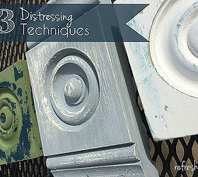 3 distressing techniques to show a second layer of paint, chalk paint, painted furniture, repurposing upcycling