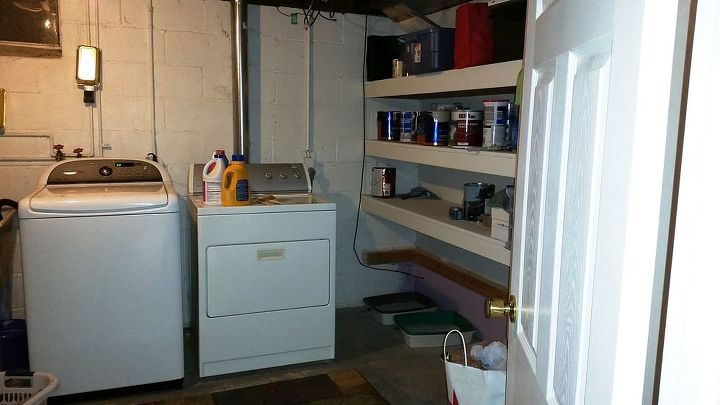 diy project on a budget organizing the laundry room, laundry rooms, organizing