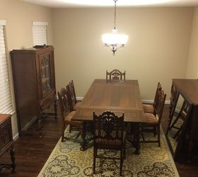how can i modernize my antique dining room