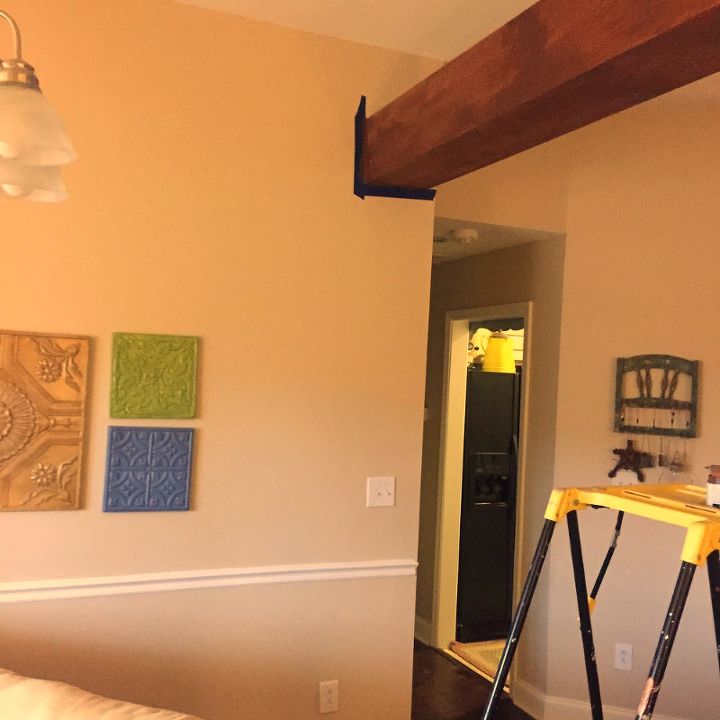 Diy Making Ceiling Beams Look Like Old Wood Hometalk