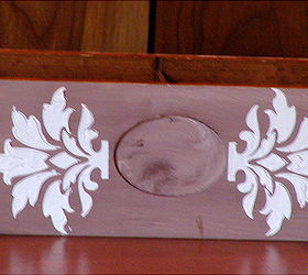 upcycling a thrift store box with stenciling and plaster, crafts, repurposing upcycling