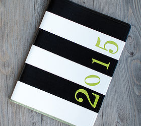 kate spade inspired planner using duck tape, crafts, how to, organizing