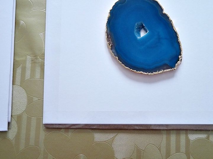 diy framed agate art, crafts, how to, wall decor