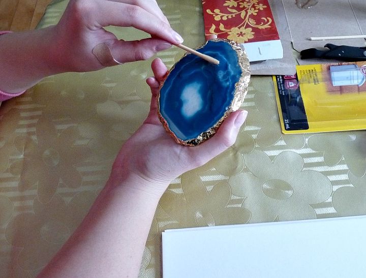 diy framed agate art, crafts, how to, wall decor