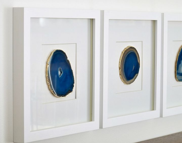 diy framed agate art, crafts, how to, wall decor