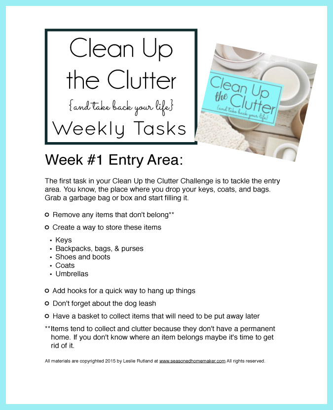 ideas on how to clean up the clutter, cleaning tips, organizing, storage ideas