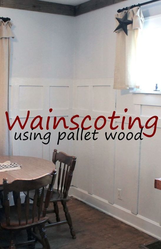 adicionar lambris s paredes com madeira de palete