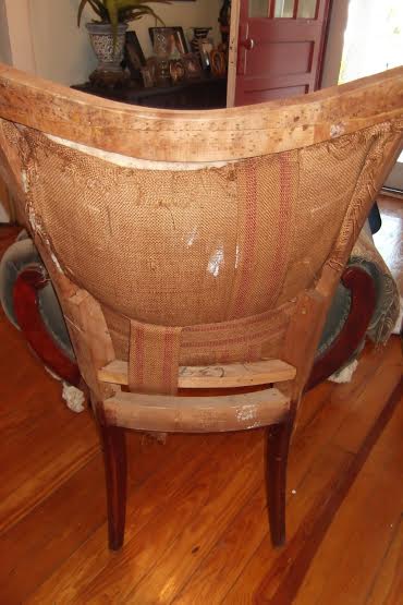 corner chair reupholstered and upcycled, painted furniture, repurposing upcycling, reupholster