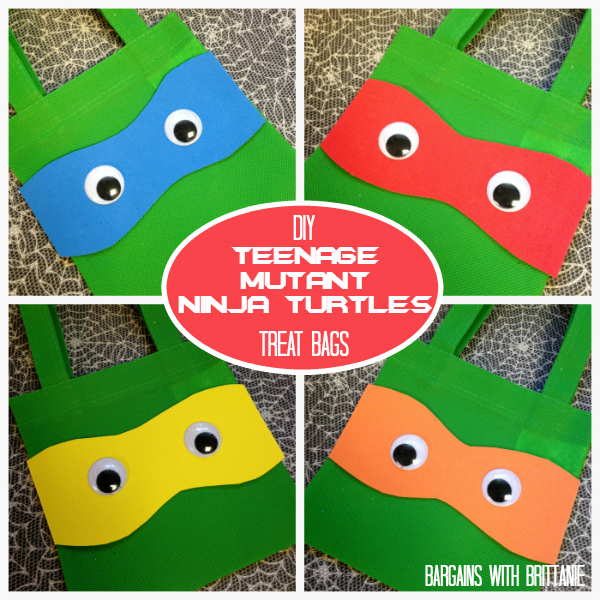 sacolas de presente de tartarugas ninjas