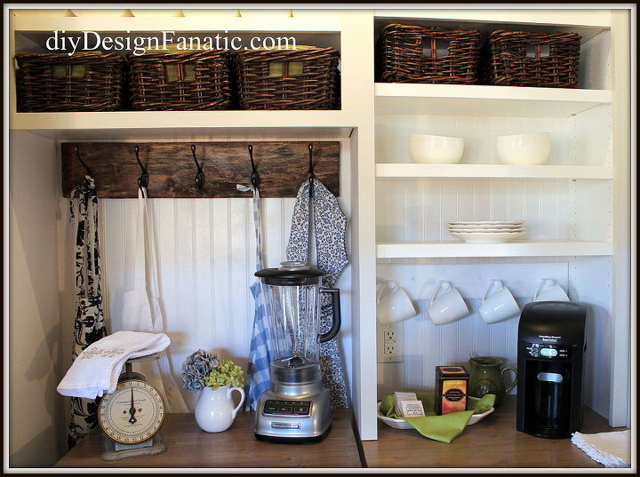 from wasted space to vintage style pantry, closet