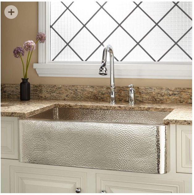 should i buy a nickel plated hammered copper farmhouse sink