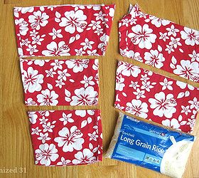 diy rice heat packs, crafts, how to, repurposing upcycling