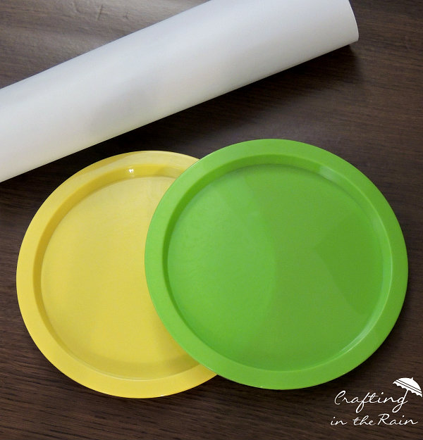 diy citrus plates from the dollarstore, crafts, how to