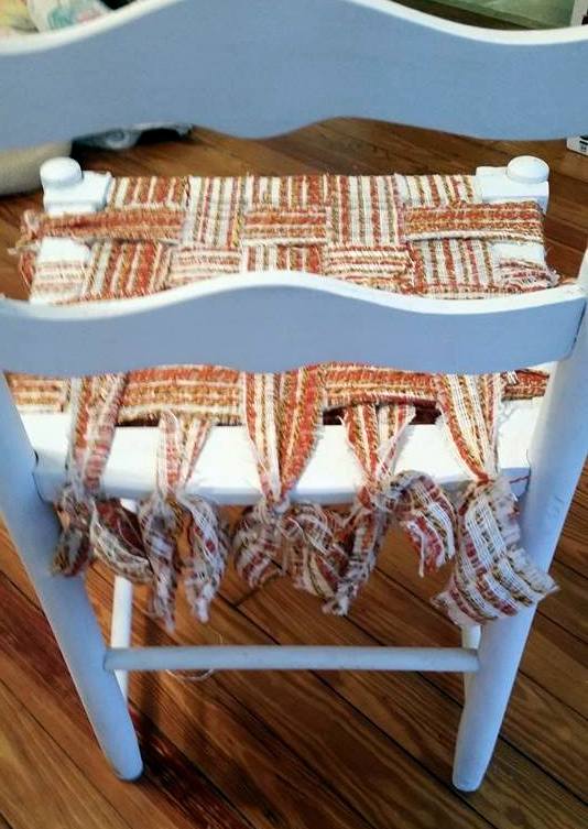 diy chair weave, crafts, painted furniture, reupholster
