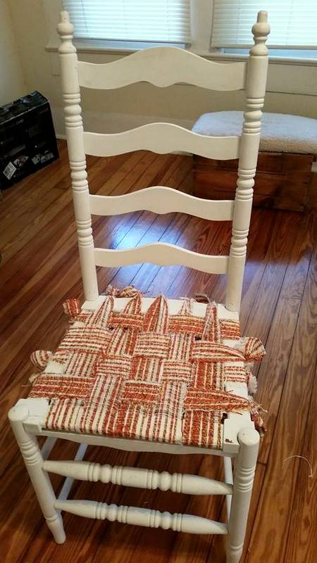 tejido de sillas