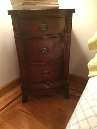 Cute Old Furniture Transformed Into Romantic Shabby Chic Nightstand Painted BEFORE Cute Old Furniture Transformed Into Romantic Shabby Chic Nightstand Painted BEFORE
