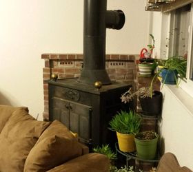 what to do with an unused fireplace stove, appliances, fireplaces mantels, View from the other side