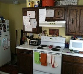 Diy Kitchen Reno Reuse Repaint What You Got Diy Kitchen Backsplash Kitchen Cabinets.JPG?size=1200x628