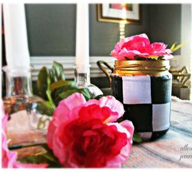 diy copycat mackenzie childs vases, crafts, decoupage, home decor, how to, mason jars, repurposing upcycling