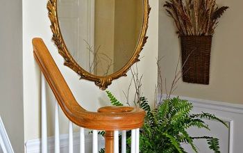 My New Vintage Mirror in the Entry