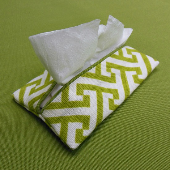 quick and easy tissue holder, crafts, how to, Quick An Easy Tissue Holder