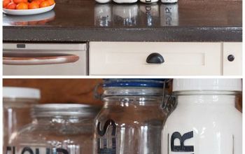 Kitchen Organization With Pantry Storage Jars