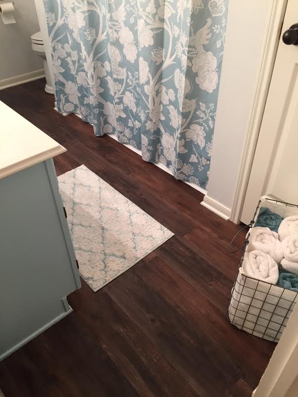 peel and stick brown tiles for bathroom floor | hometalk