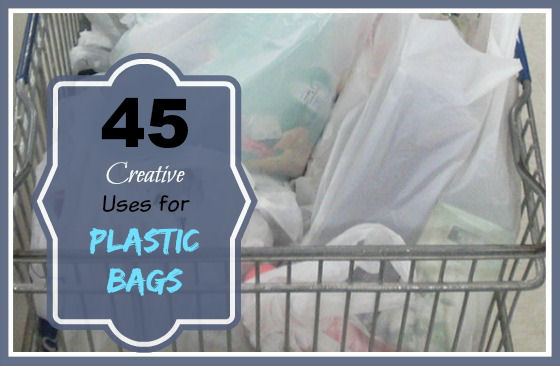 45 creative uses for plastic shopping bags, cleaning tips, diy, gardening, home maintenance repairs