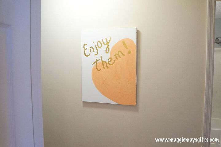 inspirational wall art reminder for parents to enjoy them, crafts, wall decor