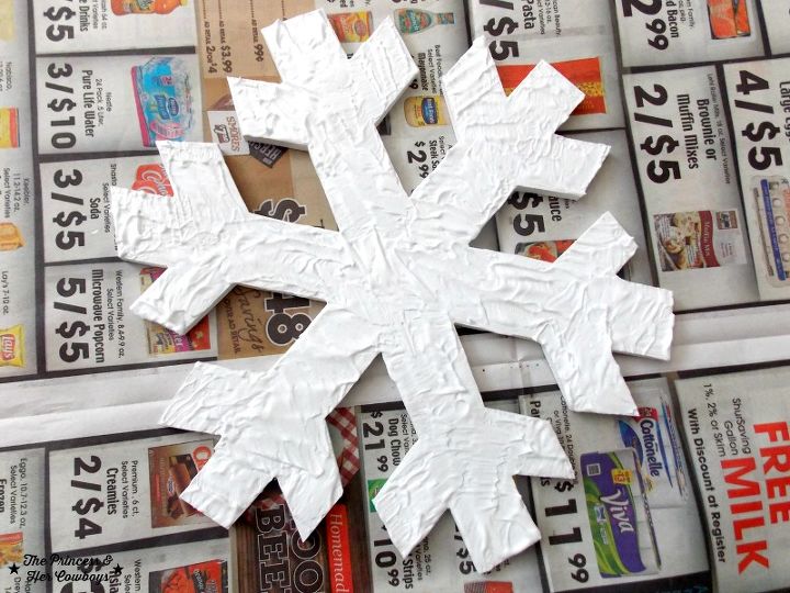 winter snowflake sign, crafts