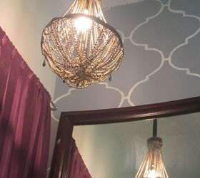 diy vintage glam waterfall chandelier, crafts, how to, lighting, repurposing upcycling