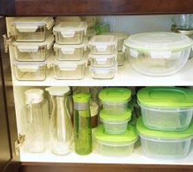 plastic ware cabinet organization, kitchen design, organizing, storage ideas