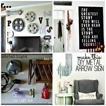 industrial inspired living room, crafts, organizing, painted furniture