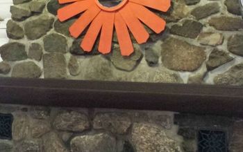 Unique Wall Decor Made From Ceiling Fan Blades