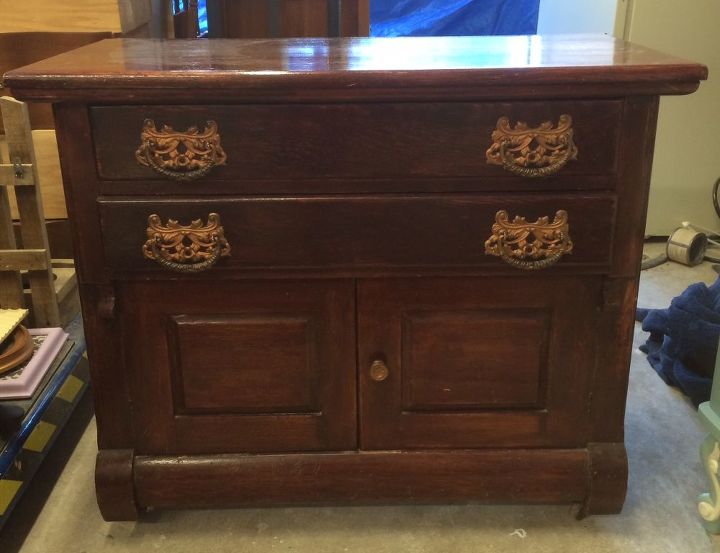 Chalk Painted Turquoise Dresser Hometalk