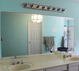quick and easy vanity light update, bathroom ideas, lighting