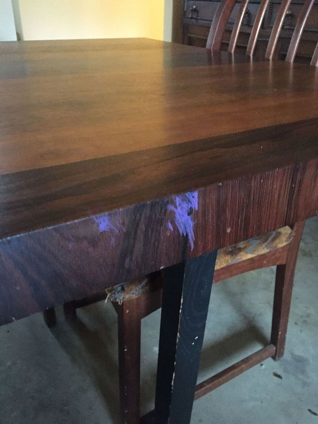 q best way to refinish wood table, diy, how to, painted furniture, woodworking projects