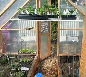 build your own simple greenhouse, gardening