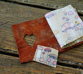 diy eco notebook vday crafts, crafts, how to